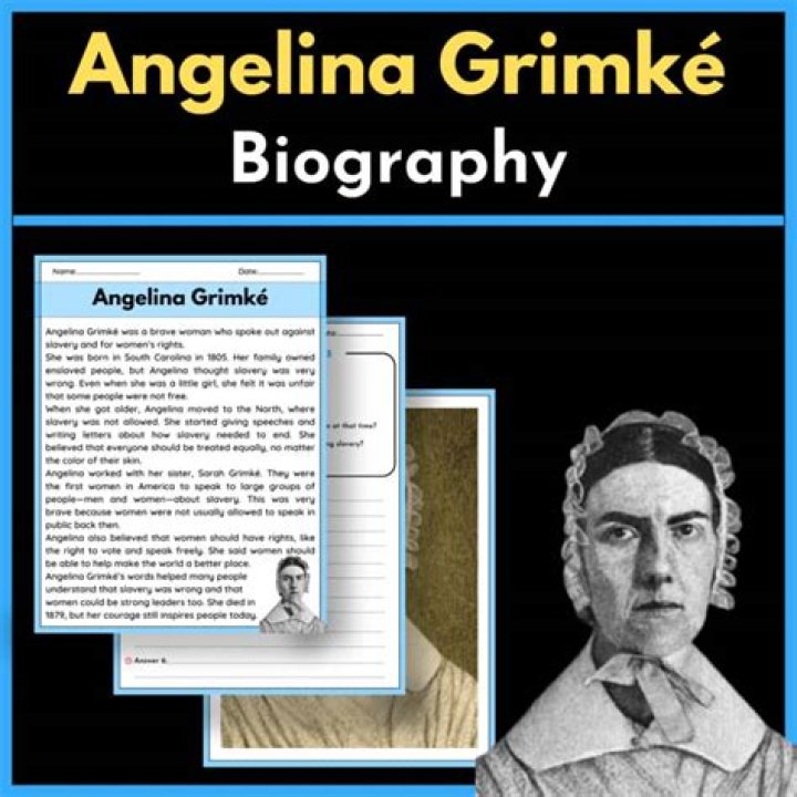 Angelina Grimke Biography - Childhood, Life Achievements & Timeline