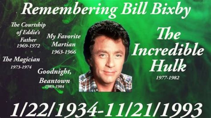 Bill Bixby Biography - Facts, Childhood, Family Life & Achievements