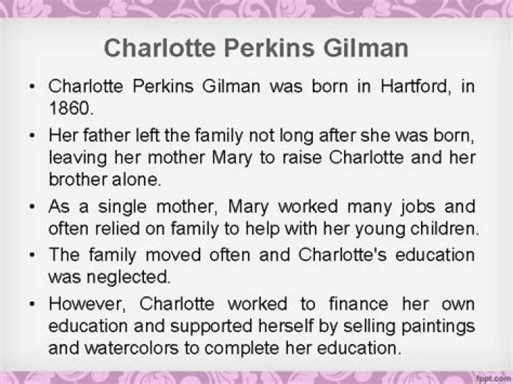 Charlotte Perkins Gilman Biography - Childhood, Life Achievements & Timeline