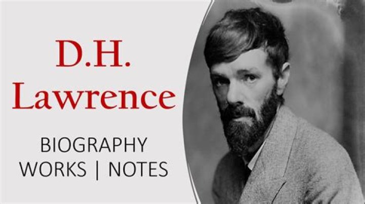 D. H. Lawrence Biography - Facts, Childhood, Family Life & Achievements