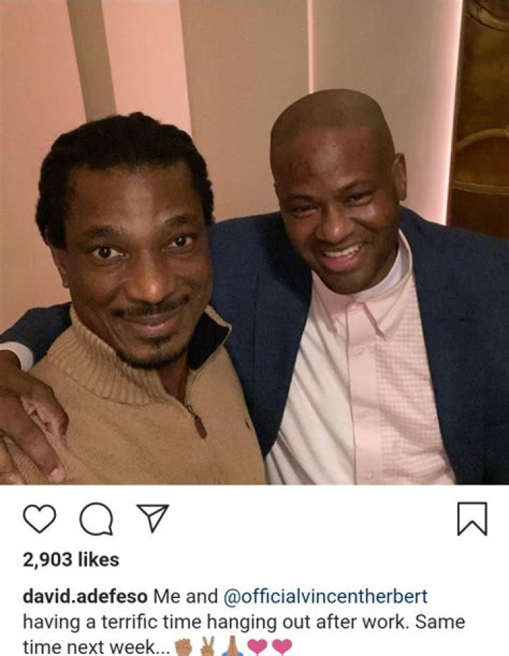 David Adefeso Shows His Bad Hair Day To Fans