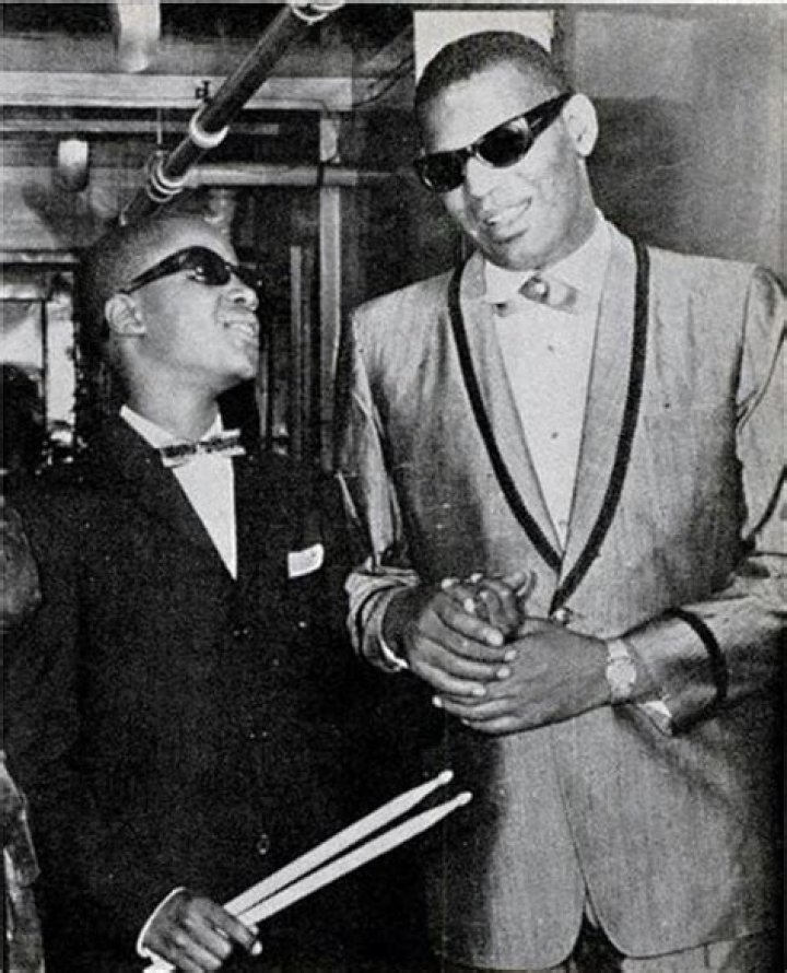 Did Stevie Wonder and Ray Charles ever meet?