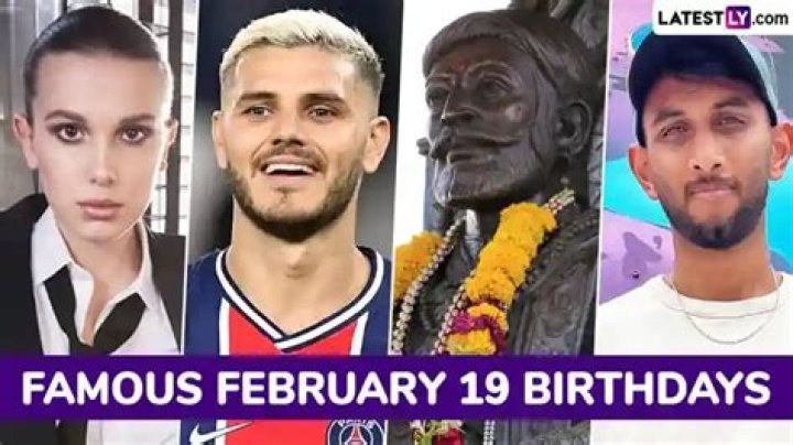 February 19 Birthdays Of Famous People 