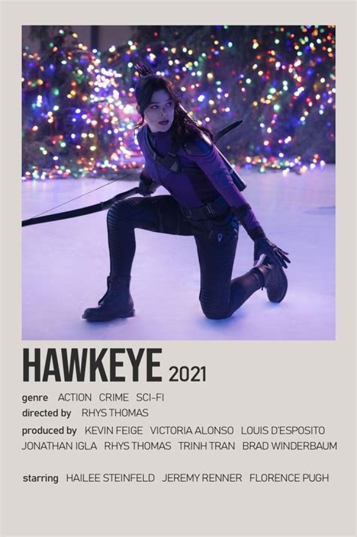 ‘Hawkeye’ fan shares minimalist poster design, delighting other fans