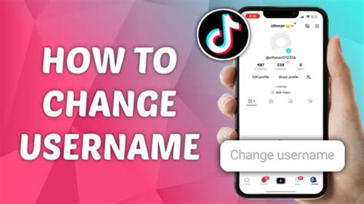 How to change your TikTok username