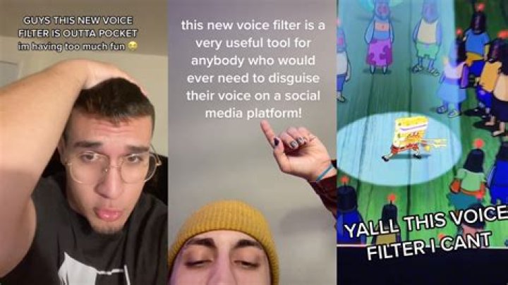 How to change your voice on Tiktok using the voice change filter