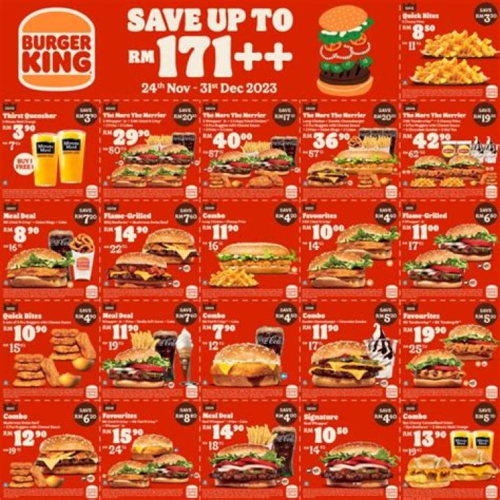 How to get free food at Burger King in December 2023