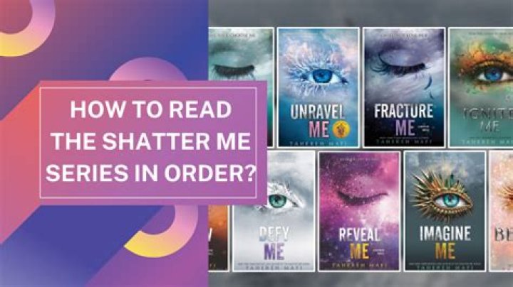 How to read the ‘Shatter Me’ series in order