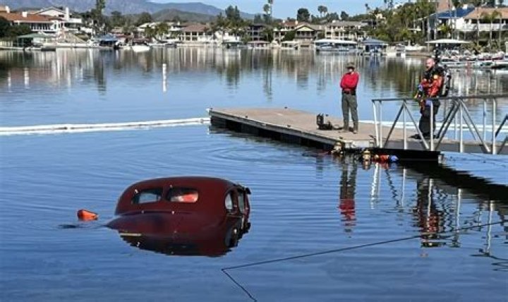 Irvine Lake Found Dead Inside Car Submerged in Irvine lake