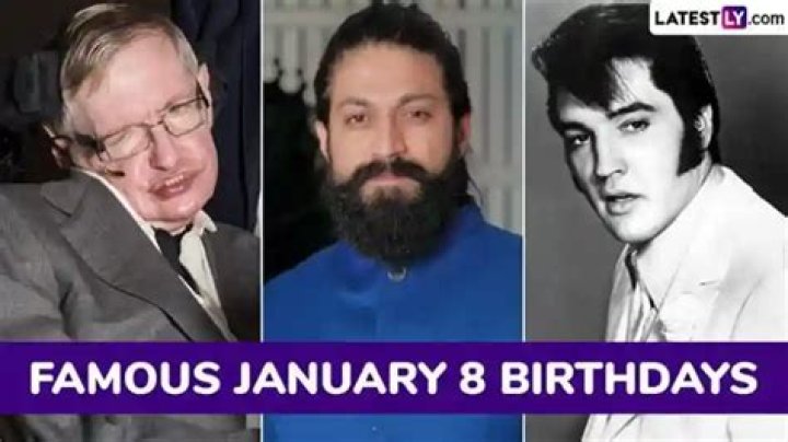 January 8 Birthdays Of Famous People 