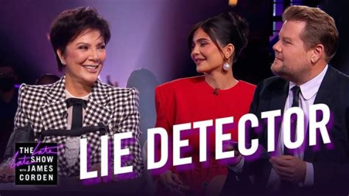 Kris Jenner takes lie detector on ‘Late Late Show,’ reveals who her favorite child is and so much more