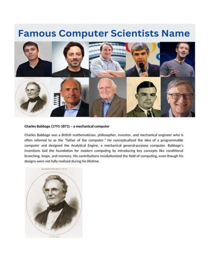 List of Famous Computer Engineers