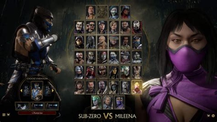 Mortal Kombat Character Select Screen Leaked