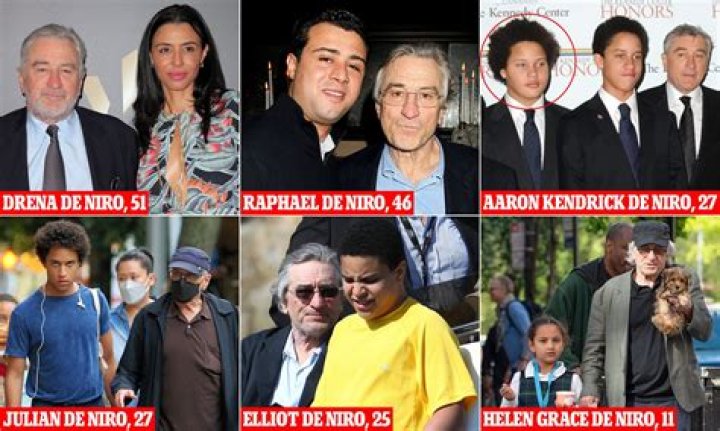Out of Robert De Niro’s seven kids, who is the youngest?