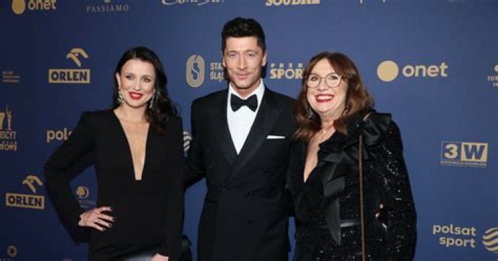 Robert Lewandowski parents: Iwona Lewandowska, Krzysztof Lewandowski