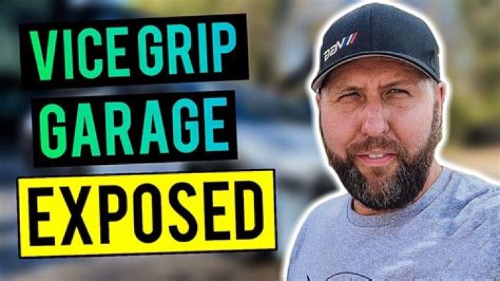 Similar Youtubers to Vice Grip Garage
