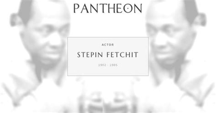 Stepin Fetchit Biography - Facts, Childhood, Family Life & Achievements of Actor