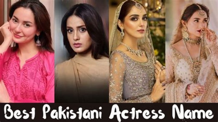 The Greatest Pakistani Actors