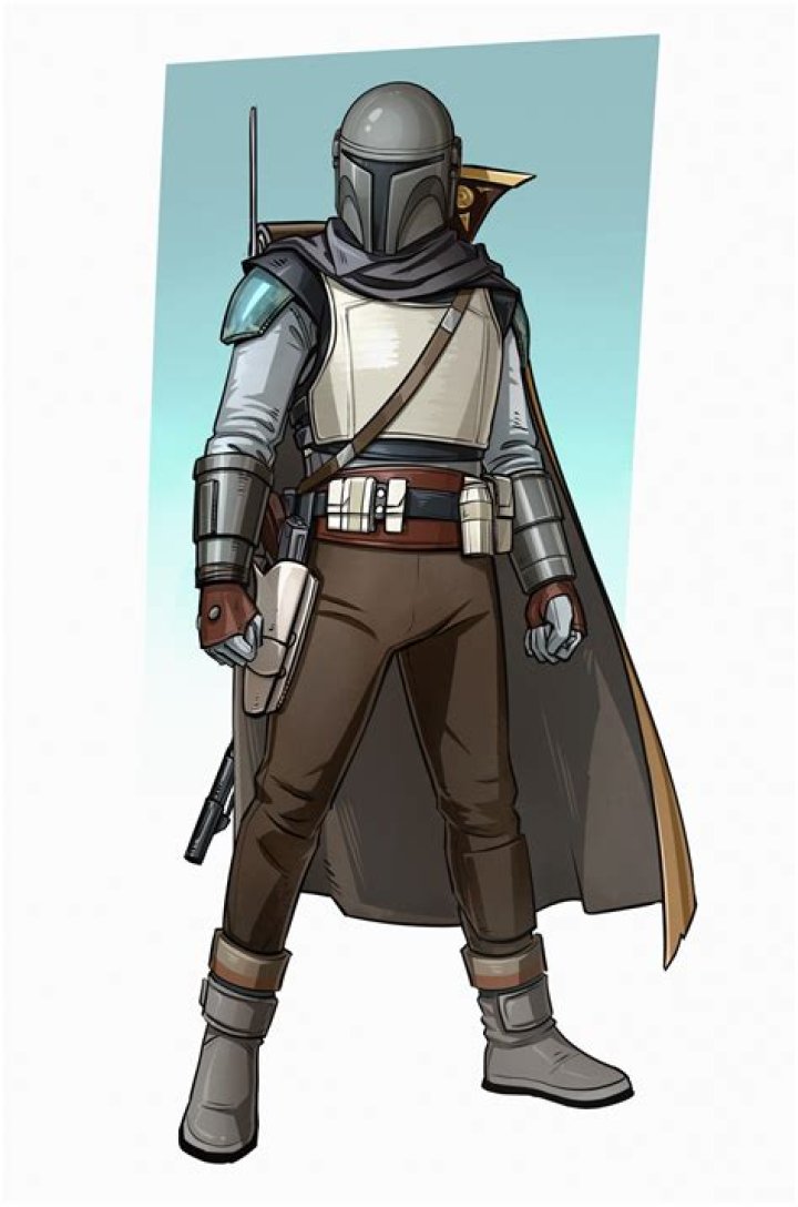 The Mandalorian Concept Art Reveals Din Djarin’s Original Design