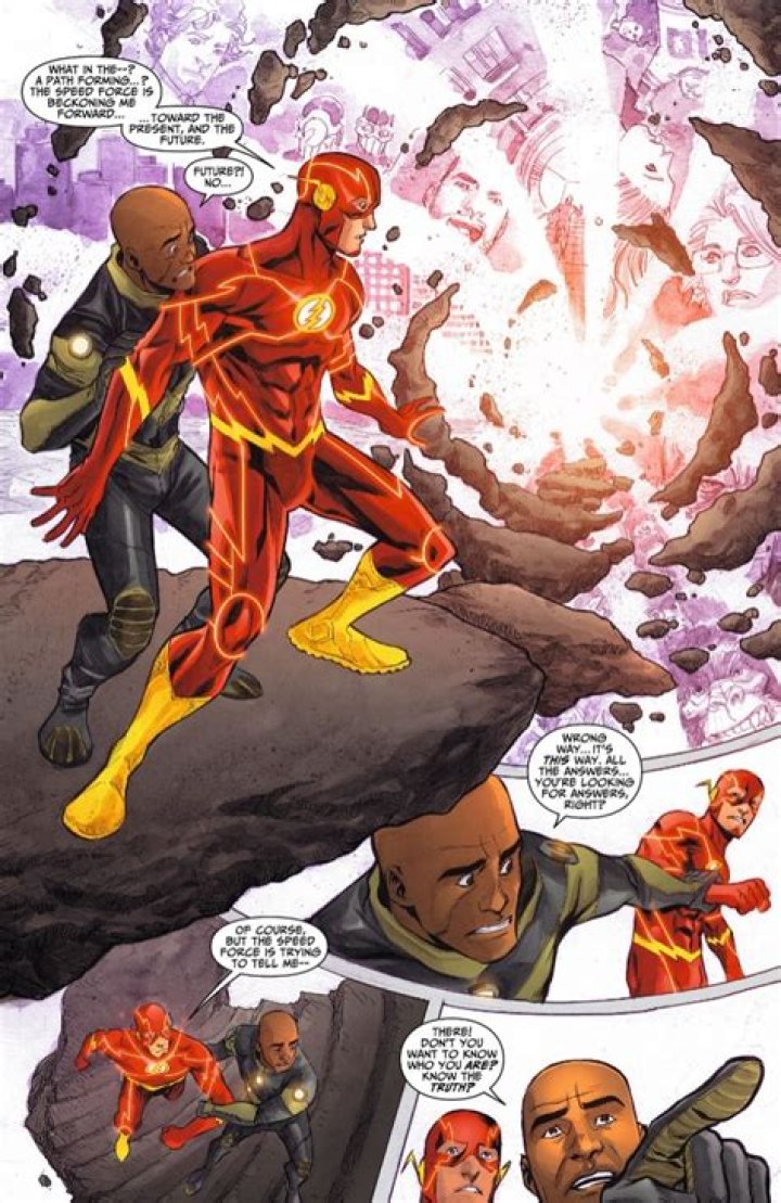 Wally West Returns To The Flash For The Death Of The Speed Force