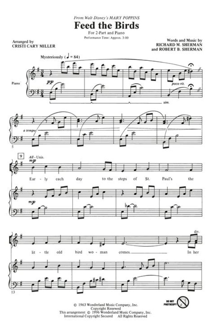 What is the meaning behind the song Feed the Birds? – Celebrity