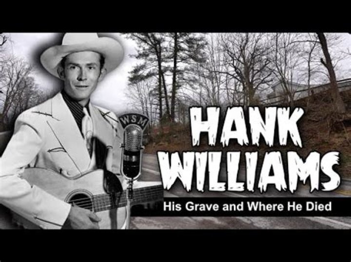 What was Hank Williams cause of death?