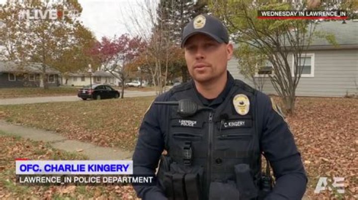 Who is Officer Charlie Kingery wife Christine Kingery?